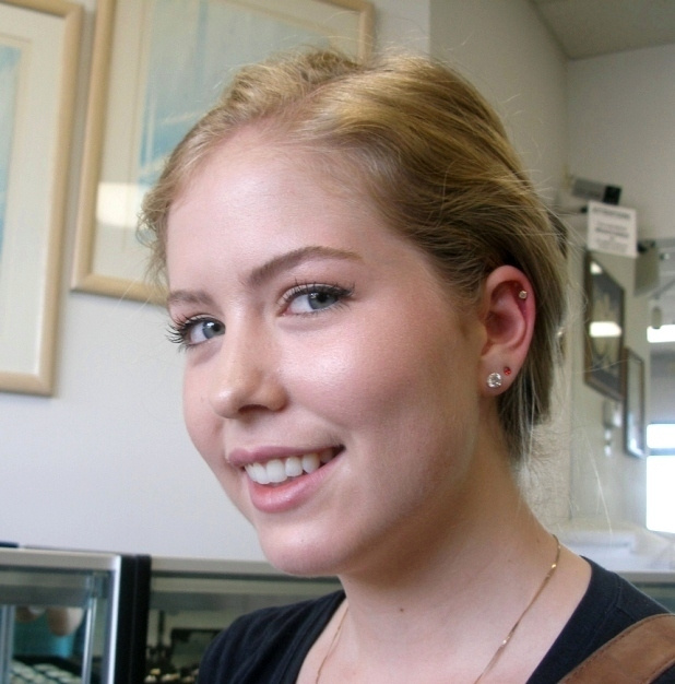 Virginias cartilage piercing